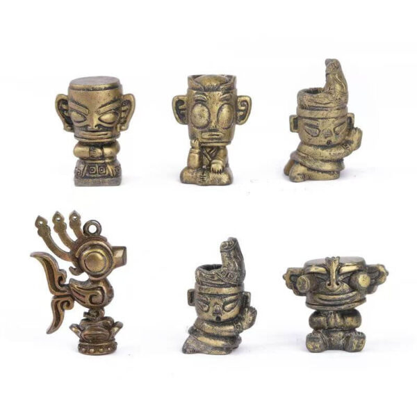 Sanxingdui Bronze Artifact Excavation Model Souvenir - Image 5